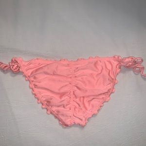 Luli Fama wavey ruched full cov bottom Sz M 🍑